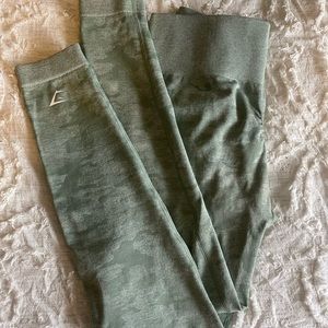 Gymshark Green Camo Leggings